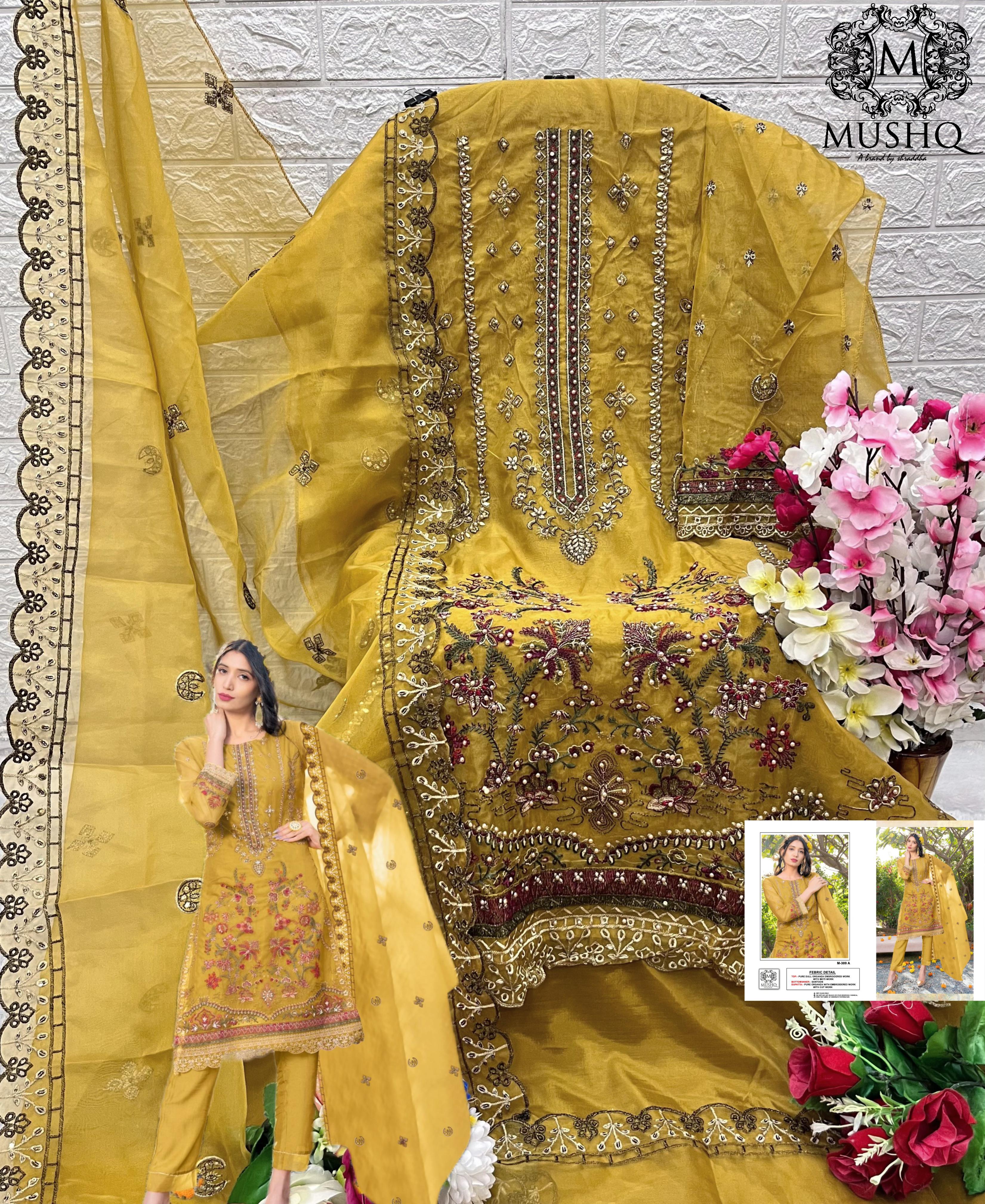 MUSHQ 309 SALWAR KAMEEZ WHOLESALER