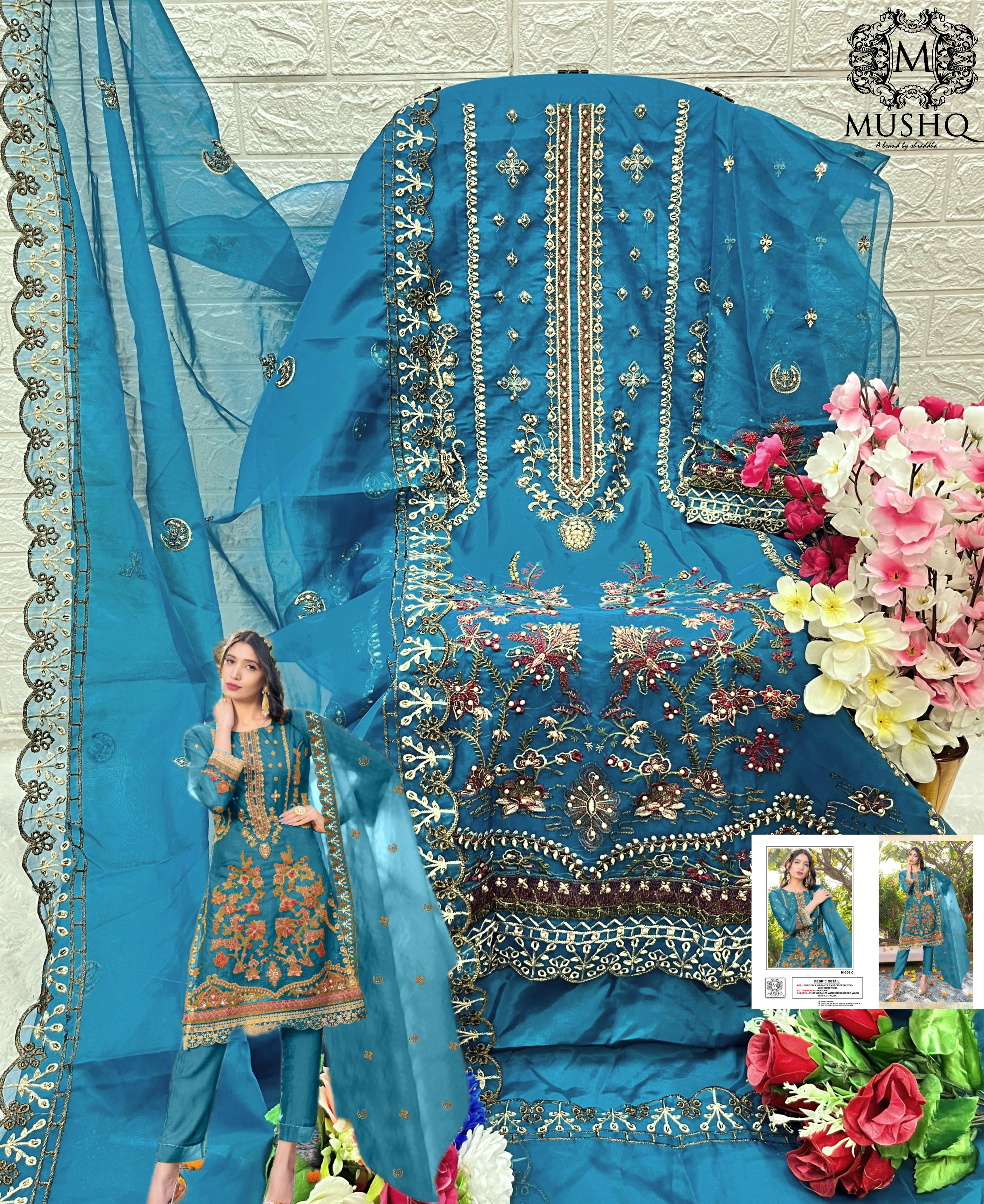 MUSHQ 309 SALWAR KAMEEZ WHOLESALER