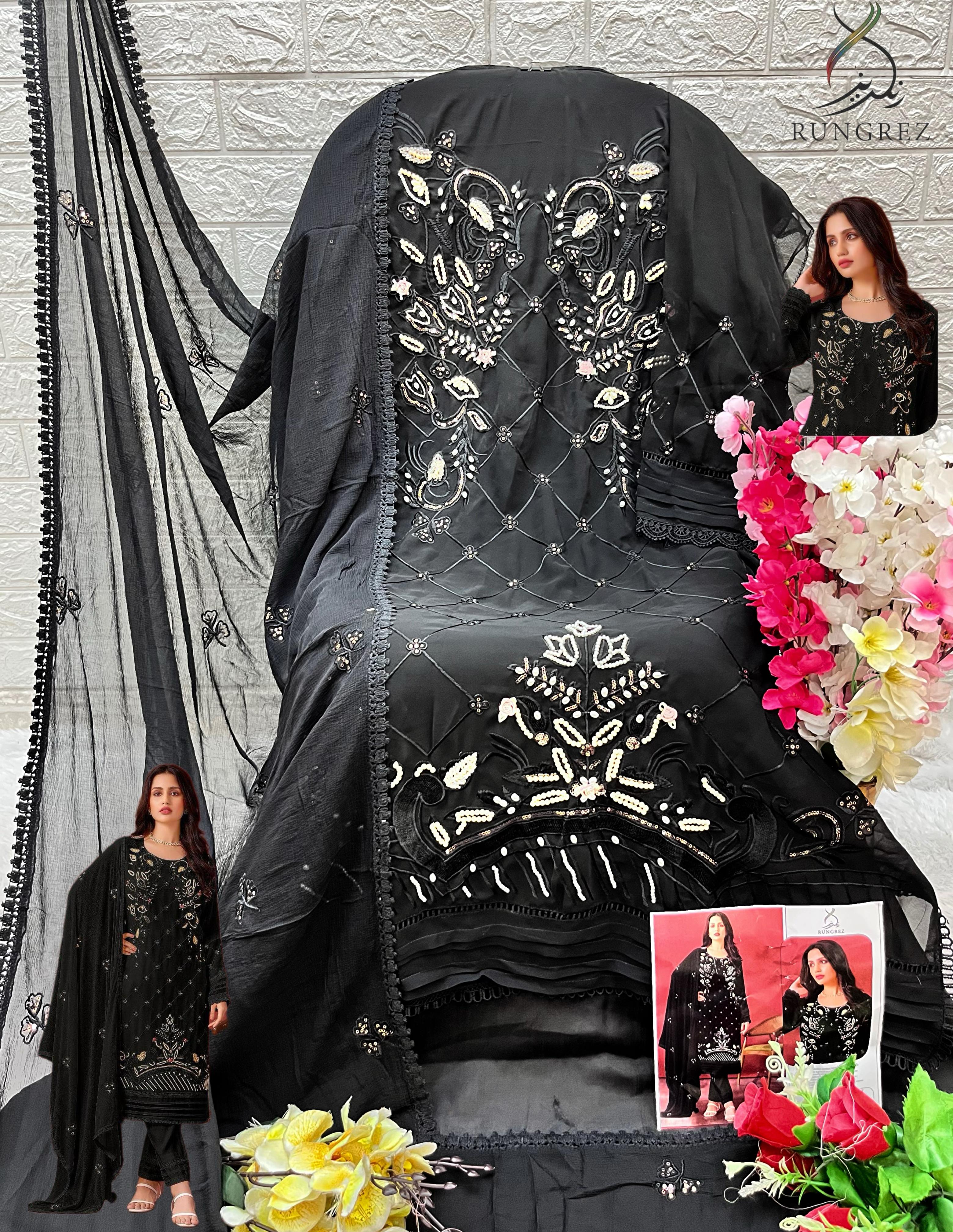 RUNGREZ 5013 PAKISTANI SUITS WHOLESALE