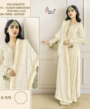 SHREE FABS 575 GEORGETTE PAKISTANI SUITS