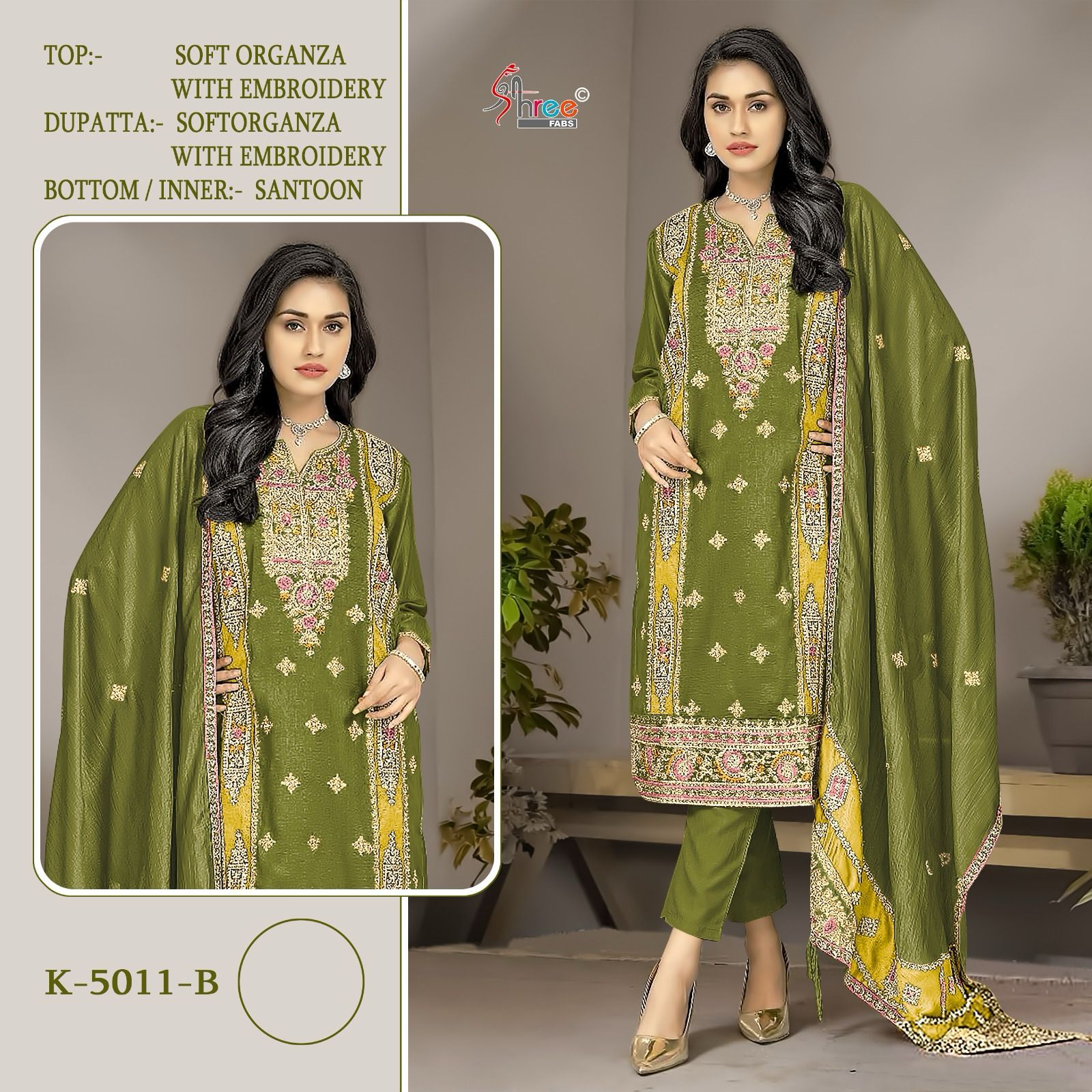 SHREE FABS K 5011 SERIES PAKISTANI SUITS IN INDIA