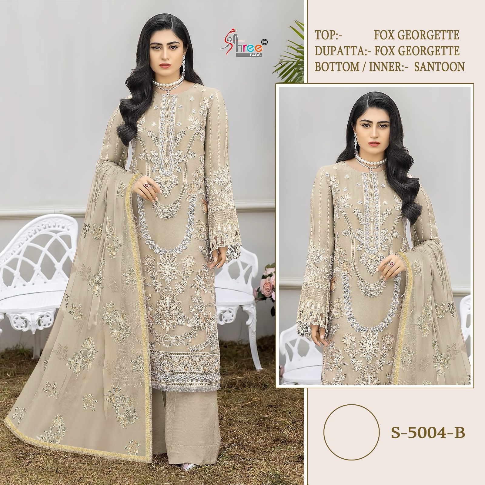 SHREE FABS S 5004 SALWAR SUITS IN COLOURS