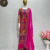 SHREE TEXTILE ST 133 PINK DRESS WHOLESALER