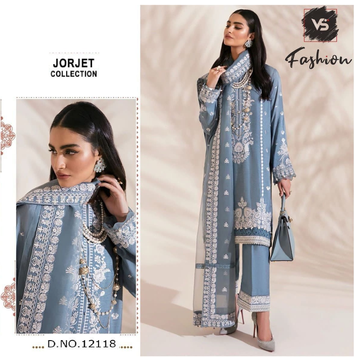 VS FASHION 12118 PAKISTANI SALWAR SUITS IN INDIA