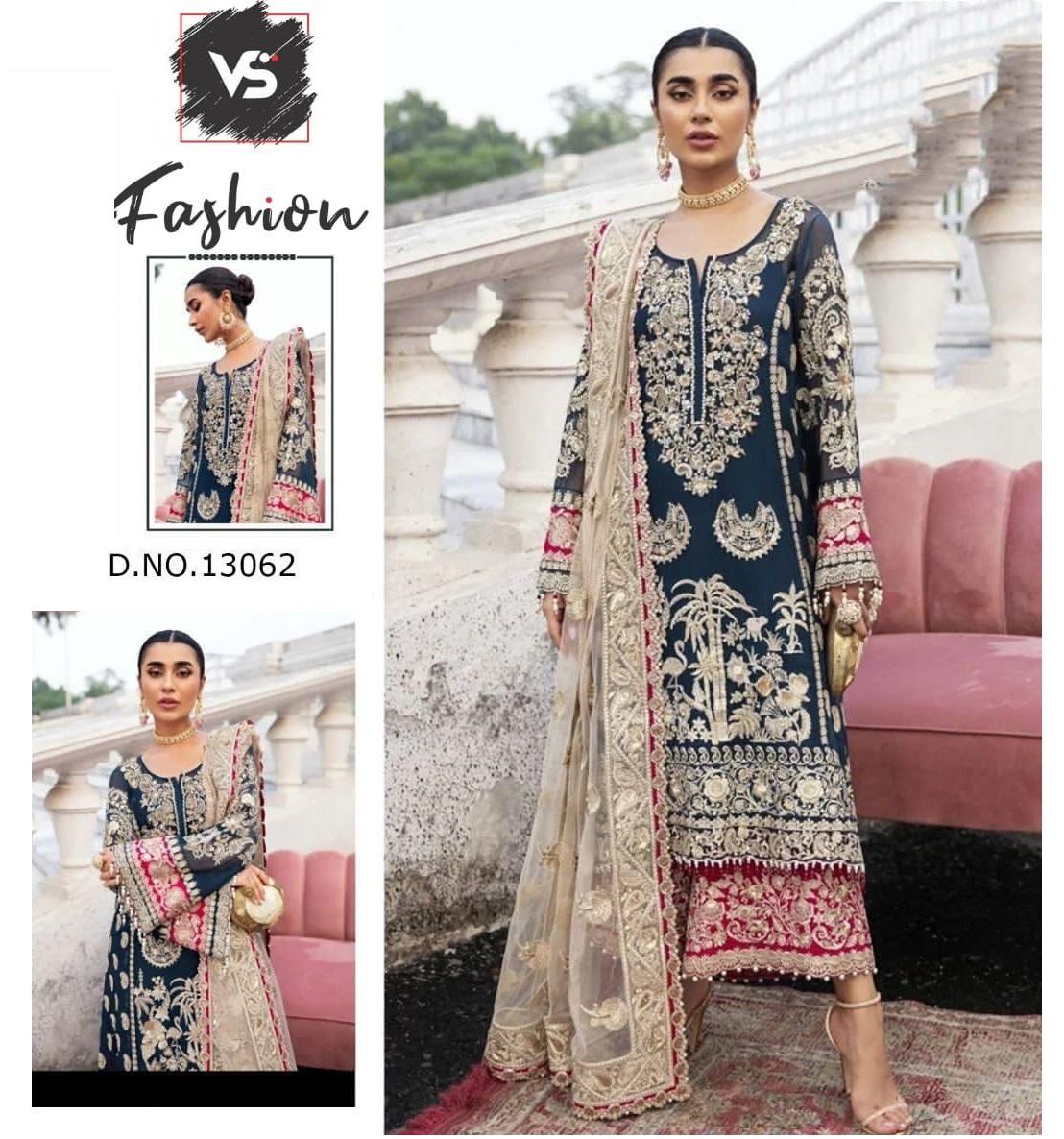 VS FASHION 13062 PAKISTANI SUITS IN INDIA