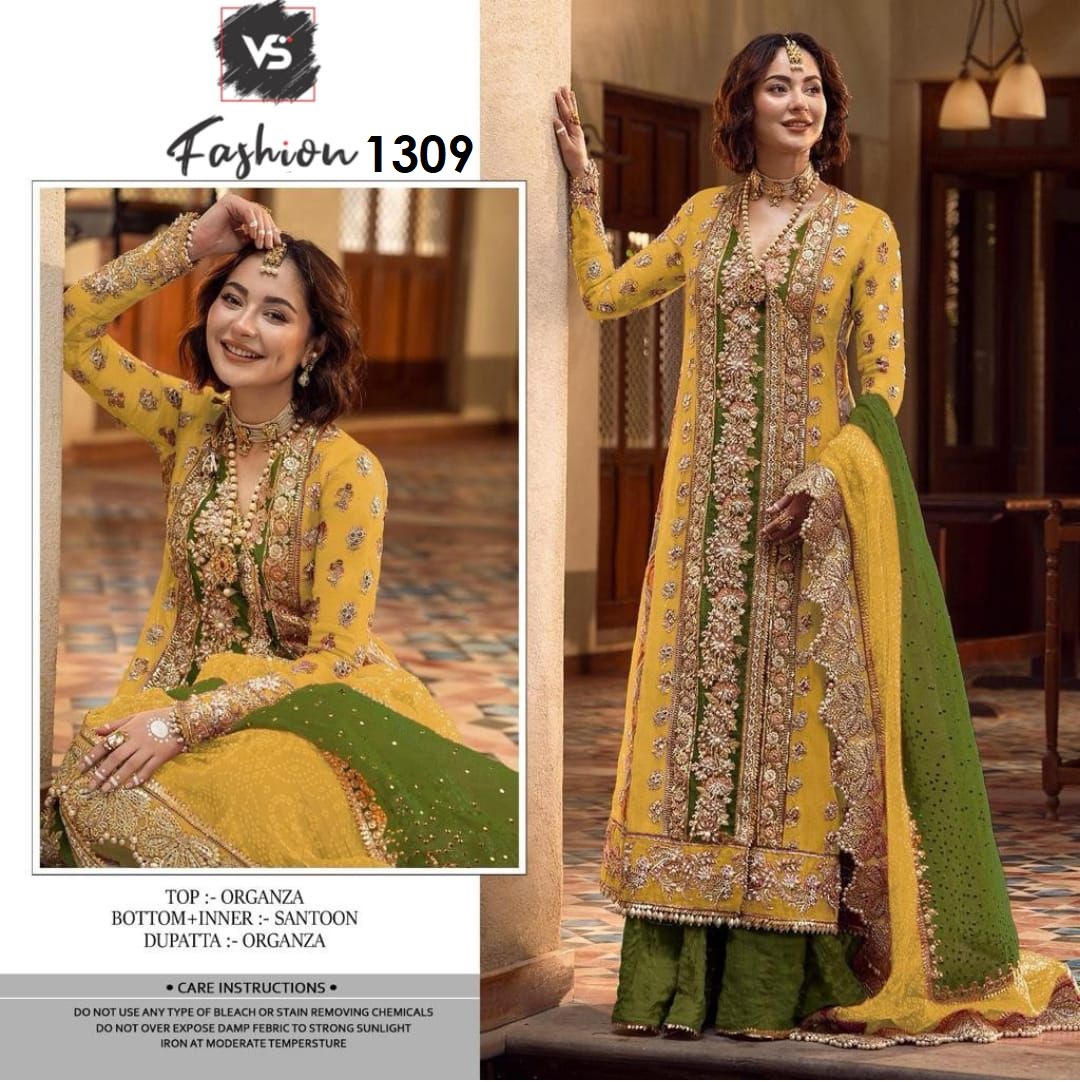 VS FASHION 1309 PAKISTANI SUITS IN INDIA