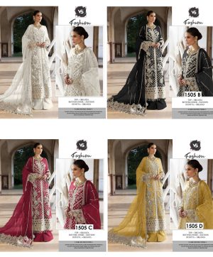 VS FASHION 1505 A TO D PAKISTANI SUITS IN INDIA