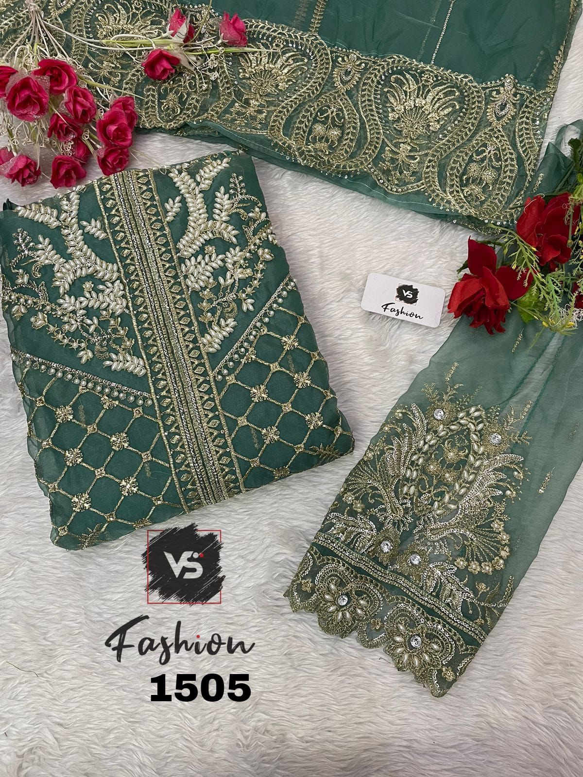 VS FASHION 1505 E TO H PAKISTANI SUITS IN INDIA