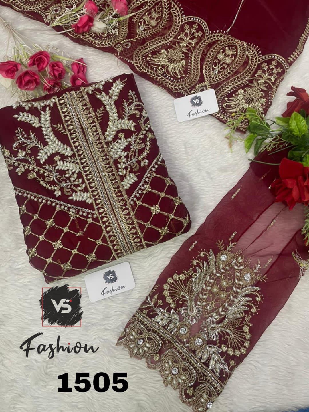 VS FASHION 1505 E TO H PAKISTANI SUITS IN INDIA