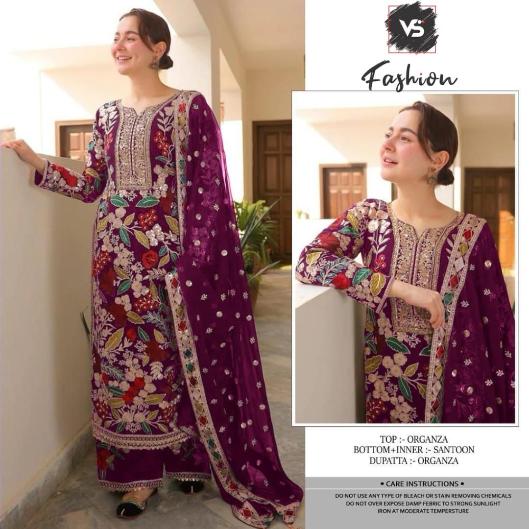 VS FASHION 1515 D TO G PAKISTANI SUITS IN INDIA