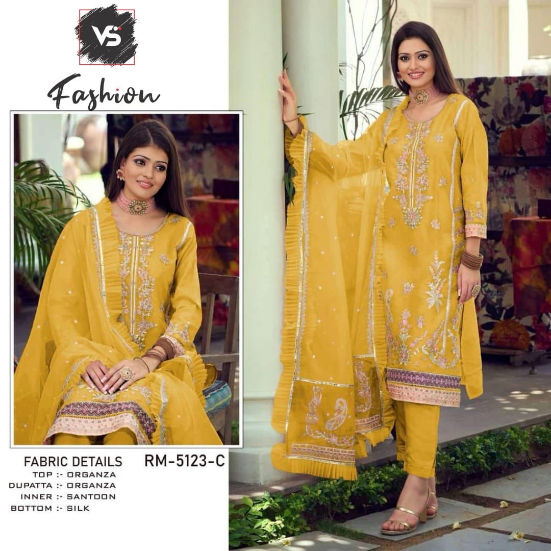 VS FASHION RM 5123 C READYMADE SALWAR SUITS