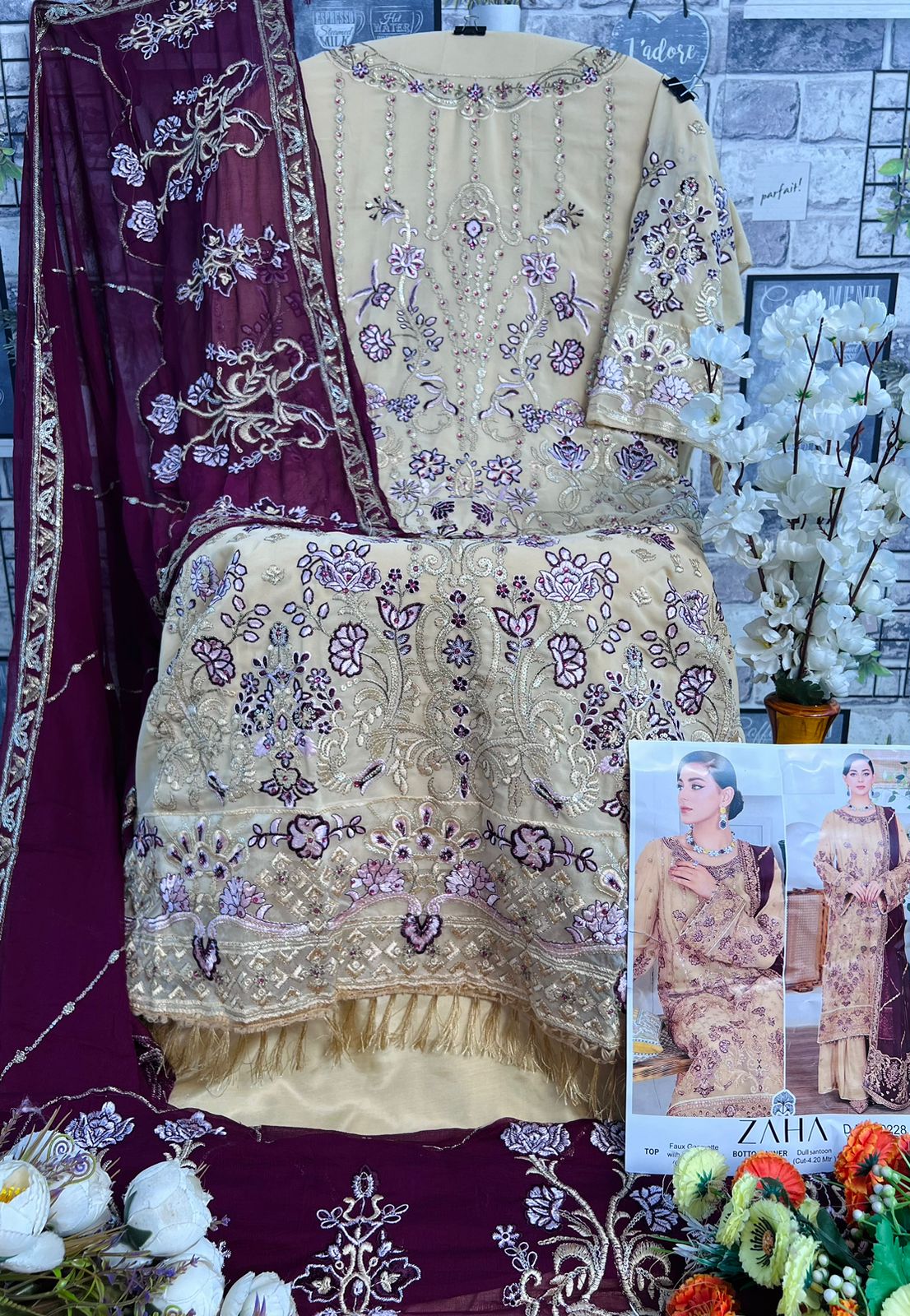 ZAHA 10228 KHUSHBOO VOL 08 SALWAR SUITS