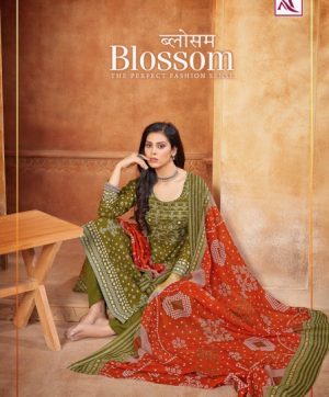 ALOK SUIT BLOSSOM COTTON SALWAR KAMEEZ DISTRIBUTOR IN SURAT