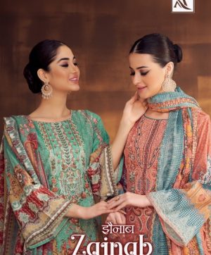 ALOK SUIT ZAINAB COTTON PRINT SALWAR KAMEEZ WHOLESALER IN SURAT