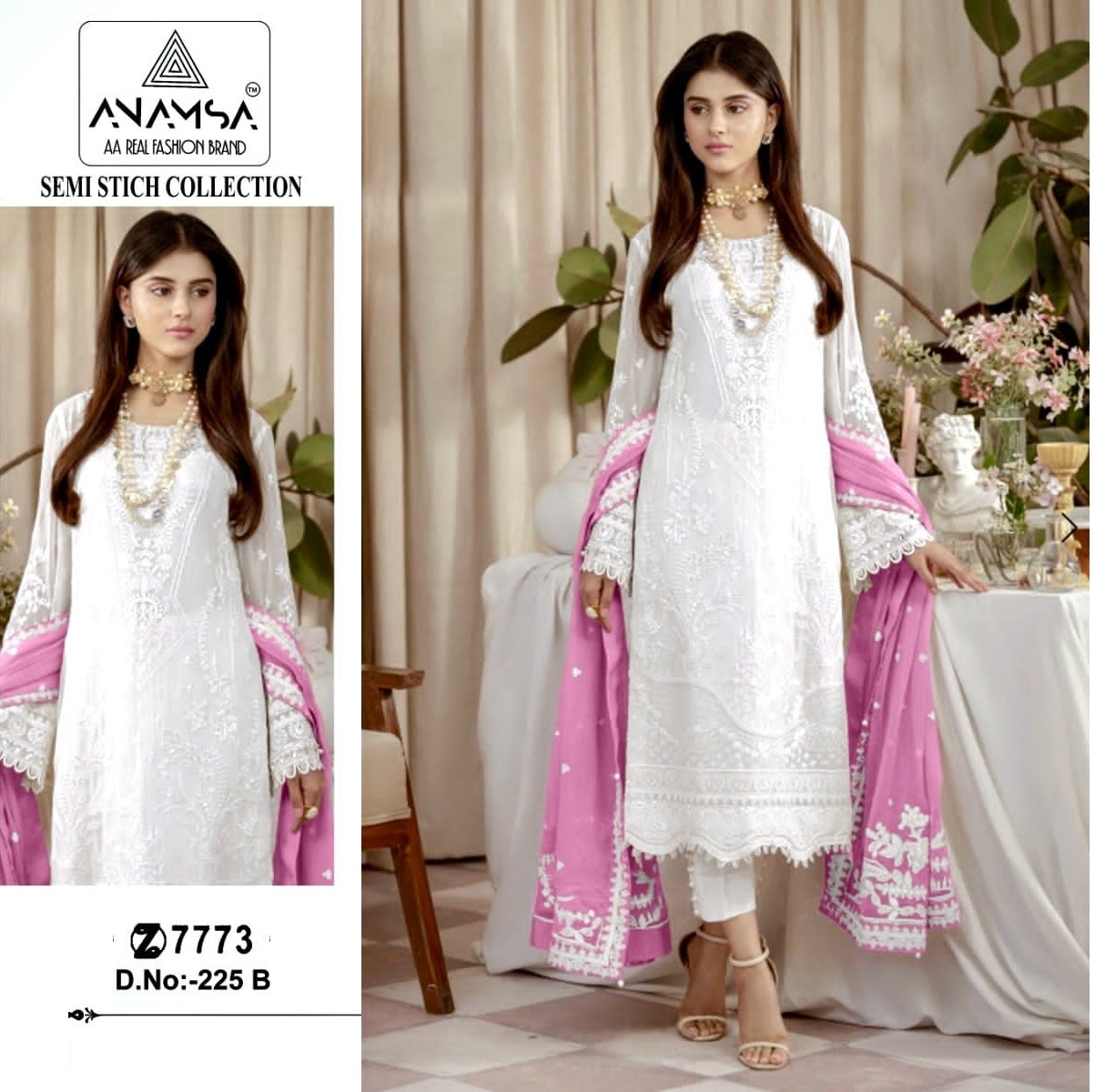 ANAMSA 225 B PAKISTANI SUITS IN INDIA