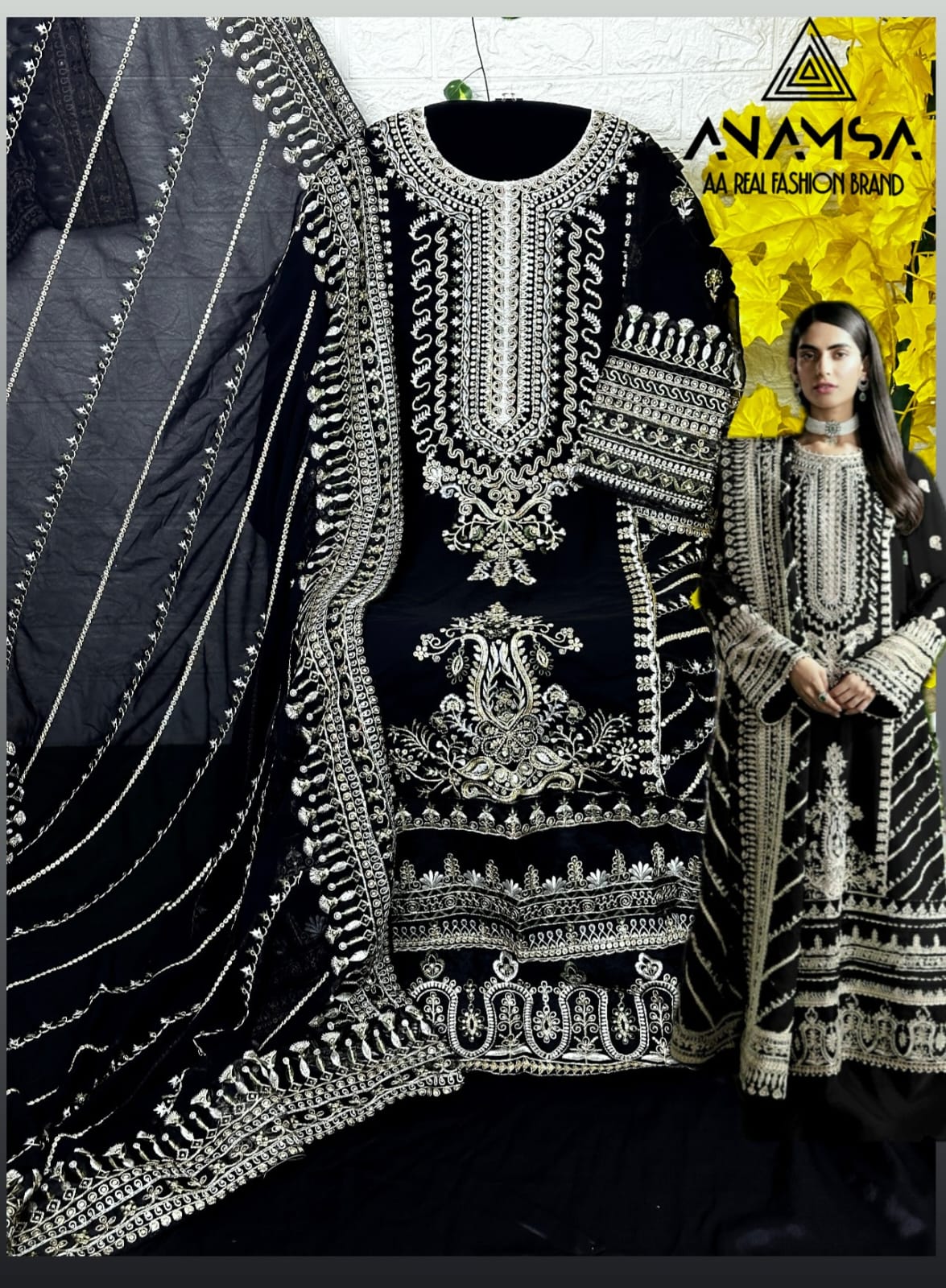 ANAMSA 230 E PAKISTANI SUITS WHOLESALE