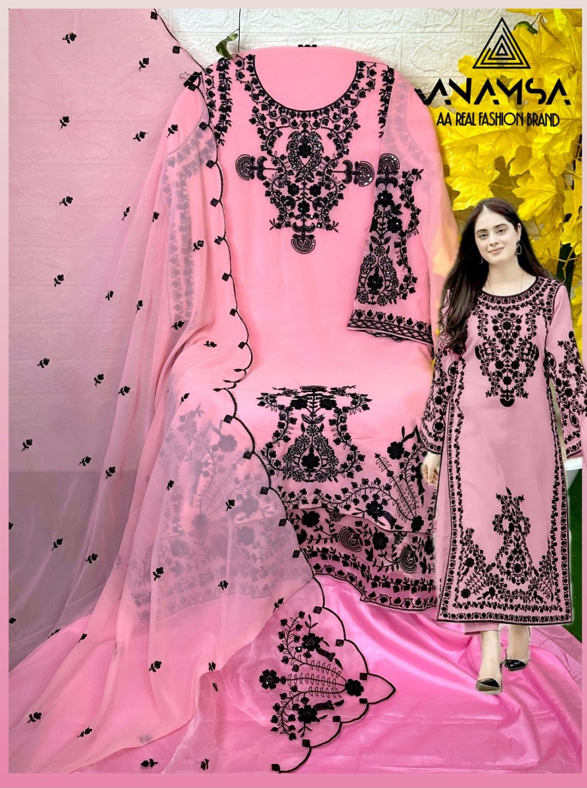 ANAMSA 247 A PAKISTANI SUITS WHOLESALE