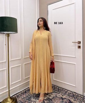 BE 163 A DESIGNER SUITS WHOLESALE IN INDIA