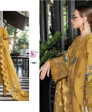 DINSAA SUIT 209 PAKISTANI SUITS WHOLESALE