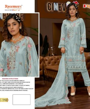 FEPIC C 1702 ROSEMEEN PAKISTANI SUITS