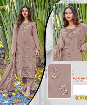 FEPIC C 1718 B ROSEMEEN PAKISTANI SUITS IN INDIA