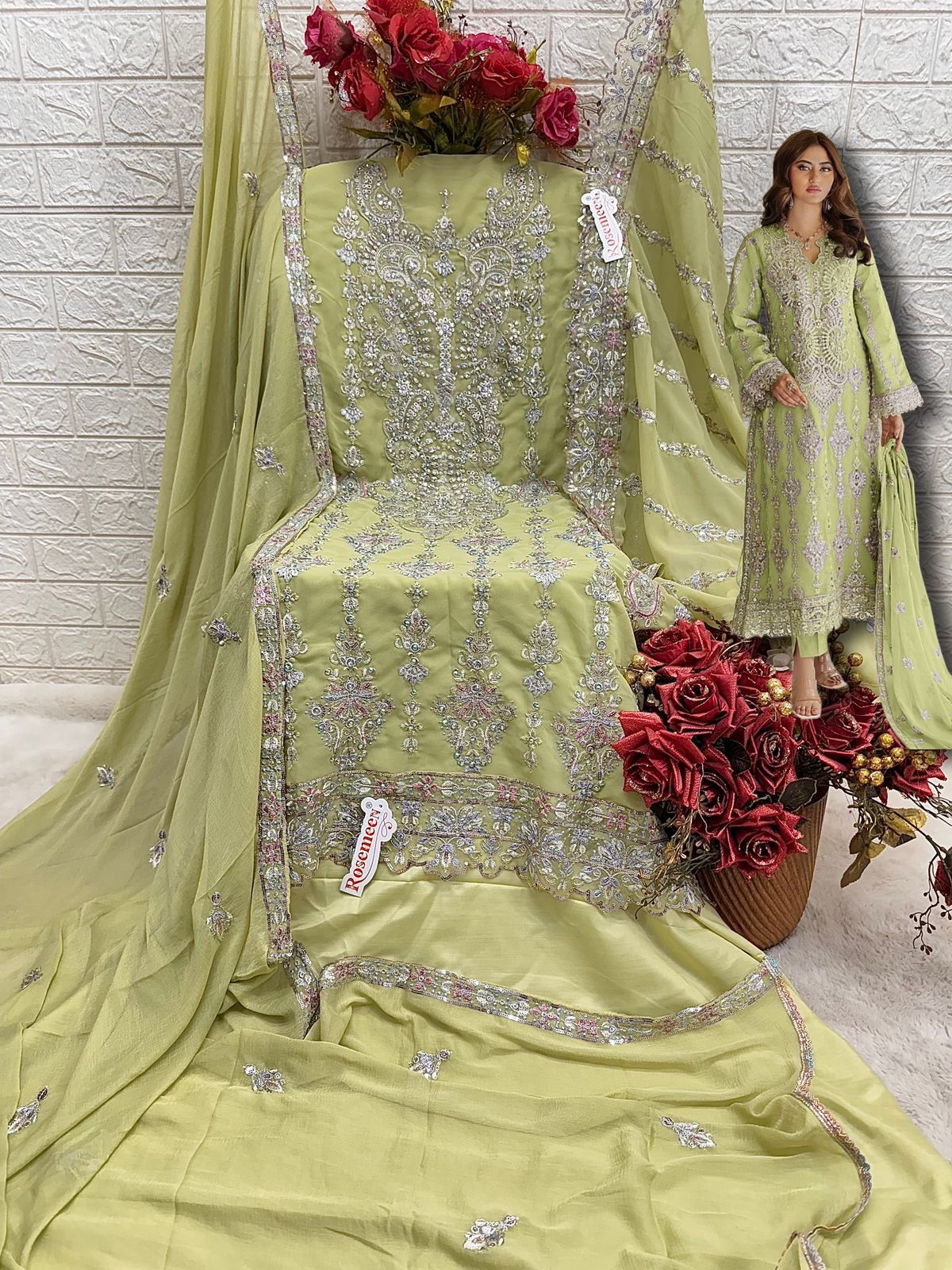 FEPIC C 1778 ROSEMEEN PAKISTANI SUITS IN INDIA