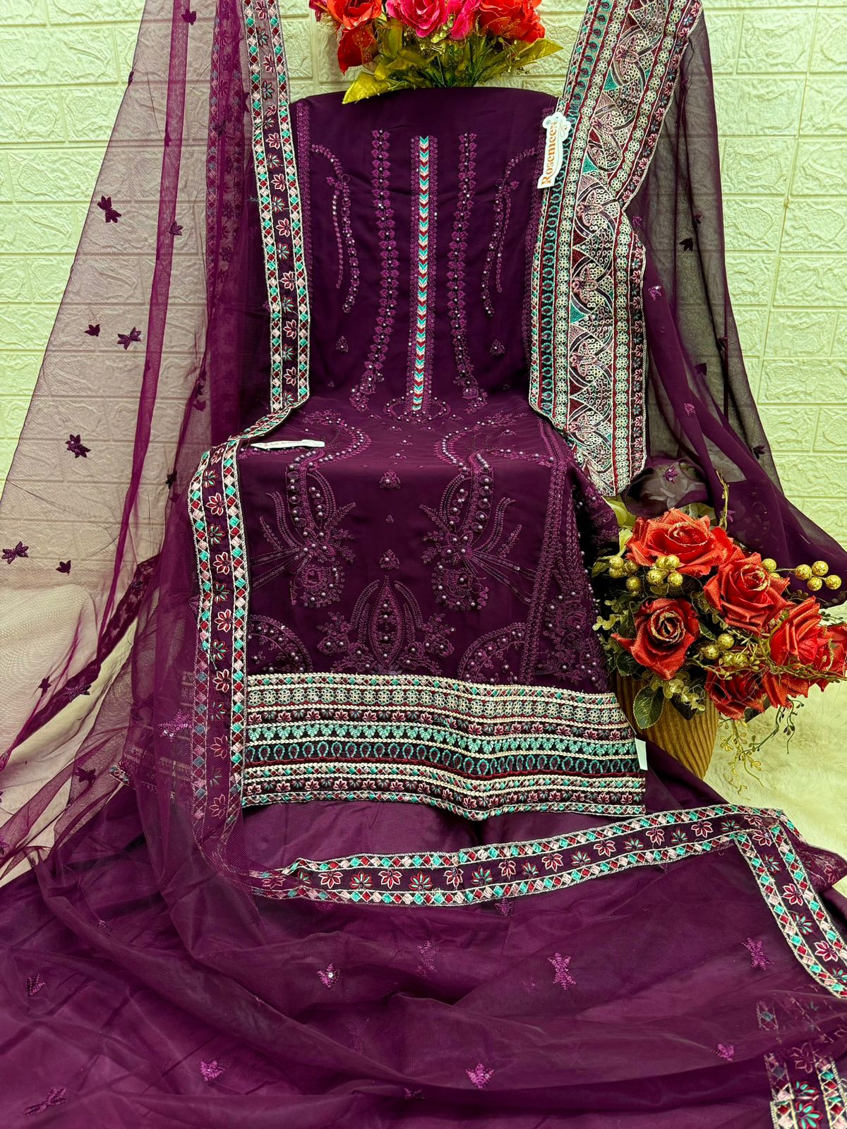 FEPIC C 1780 ROSEMEEN PAKISTANI SUITS IN INDIA