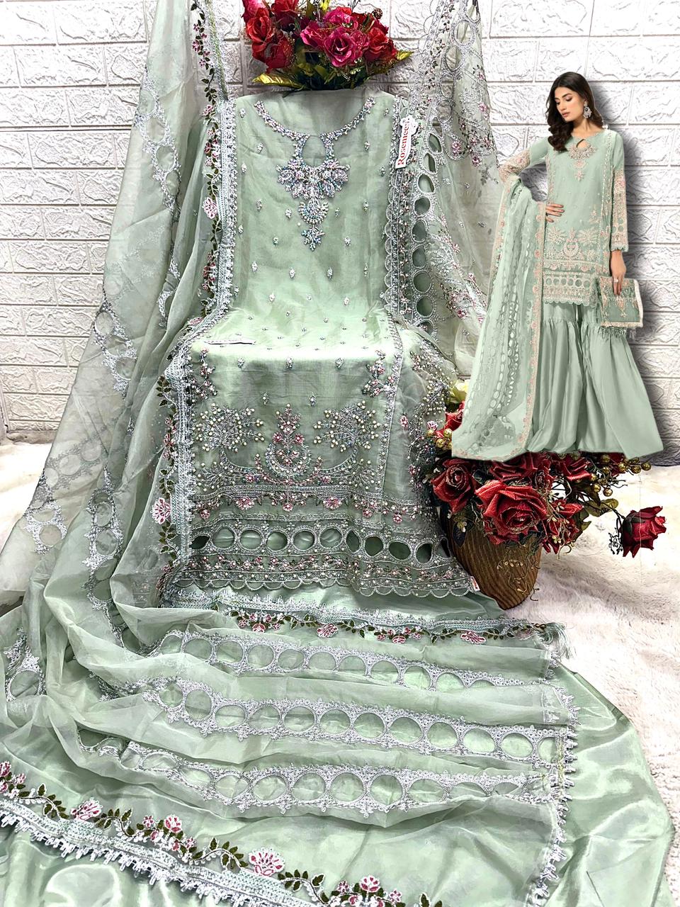 FEPIC C 1781 ROSEMEEN PAKISTANI SUITS IN INDIA