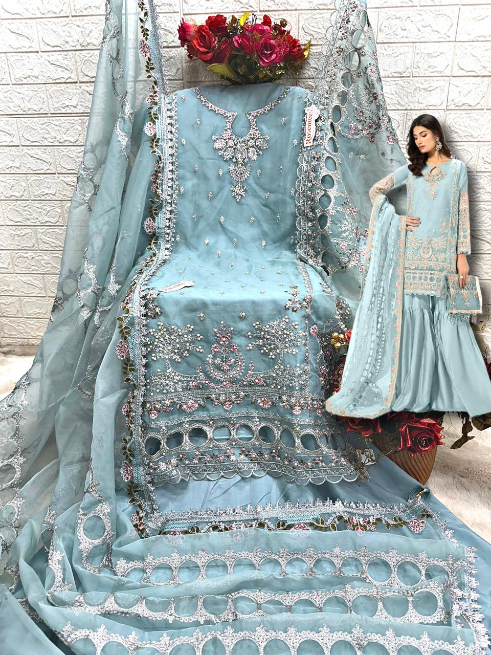 FEPIC C 1781 ROSEMEEN PAKISTANI SUITS IN INDIA