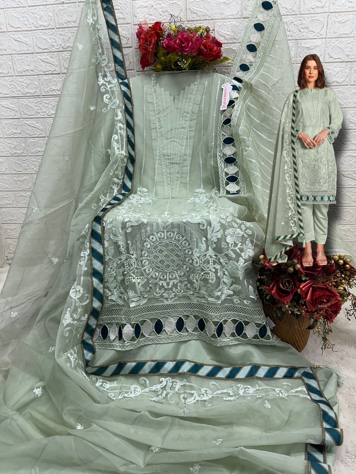 FEPIC C 1782 ROSEMEEN PAKISTANI SUITS