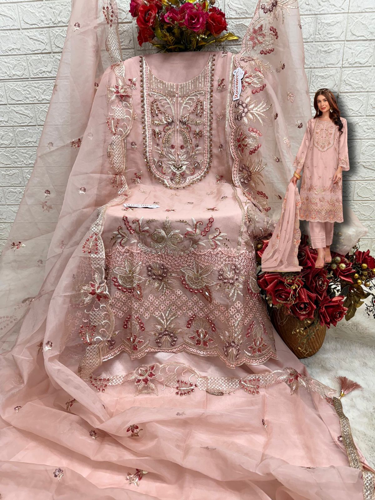 FEPIC C 1773 ROSEMEEN PAKISTANI SUITS IN INDIA