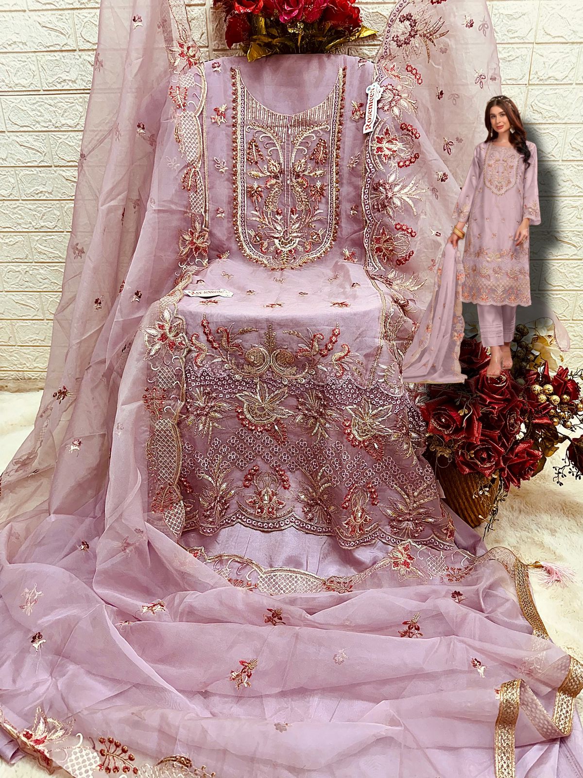 FEPIC C 1773 ROSEMEEN PAKISTANI SUITS IN INDIA