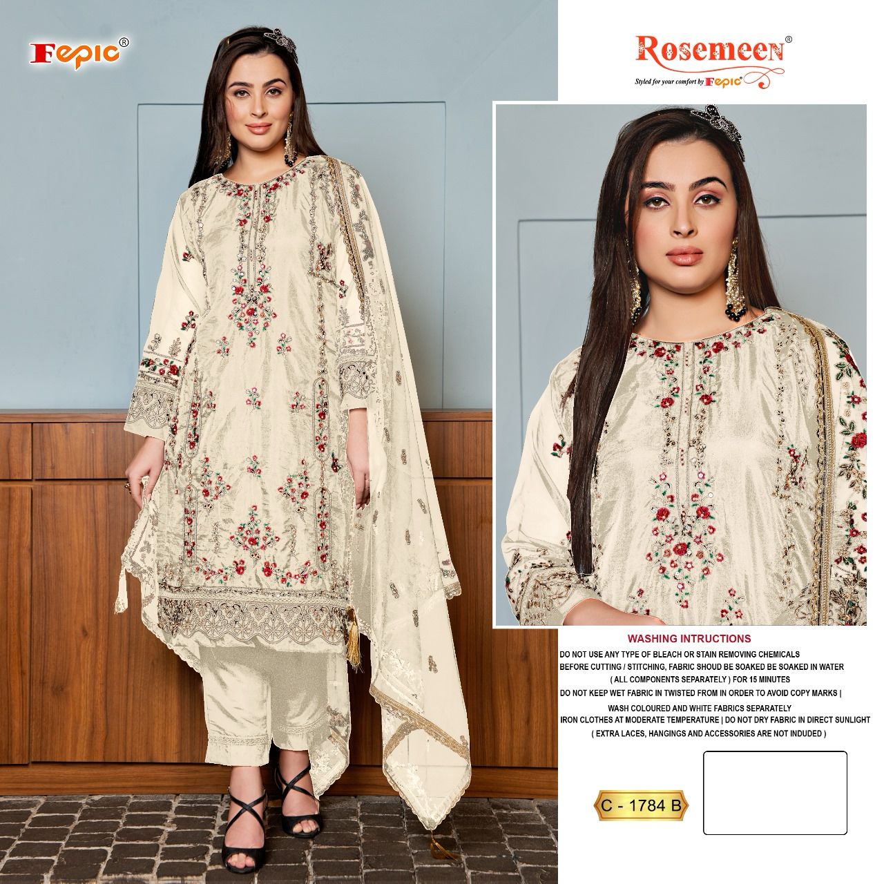 FEPIC C 1784 ROSEMEEN SALWAR KAMEEZ