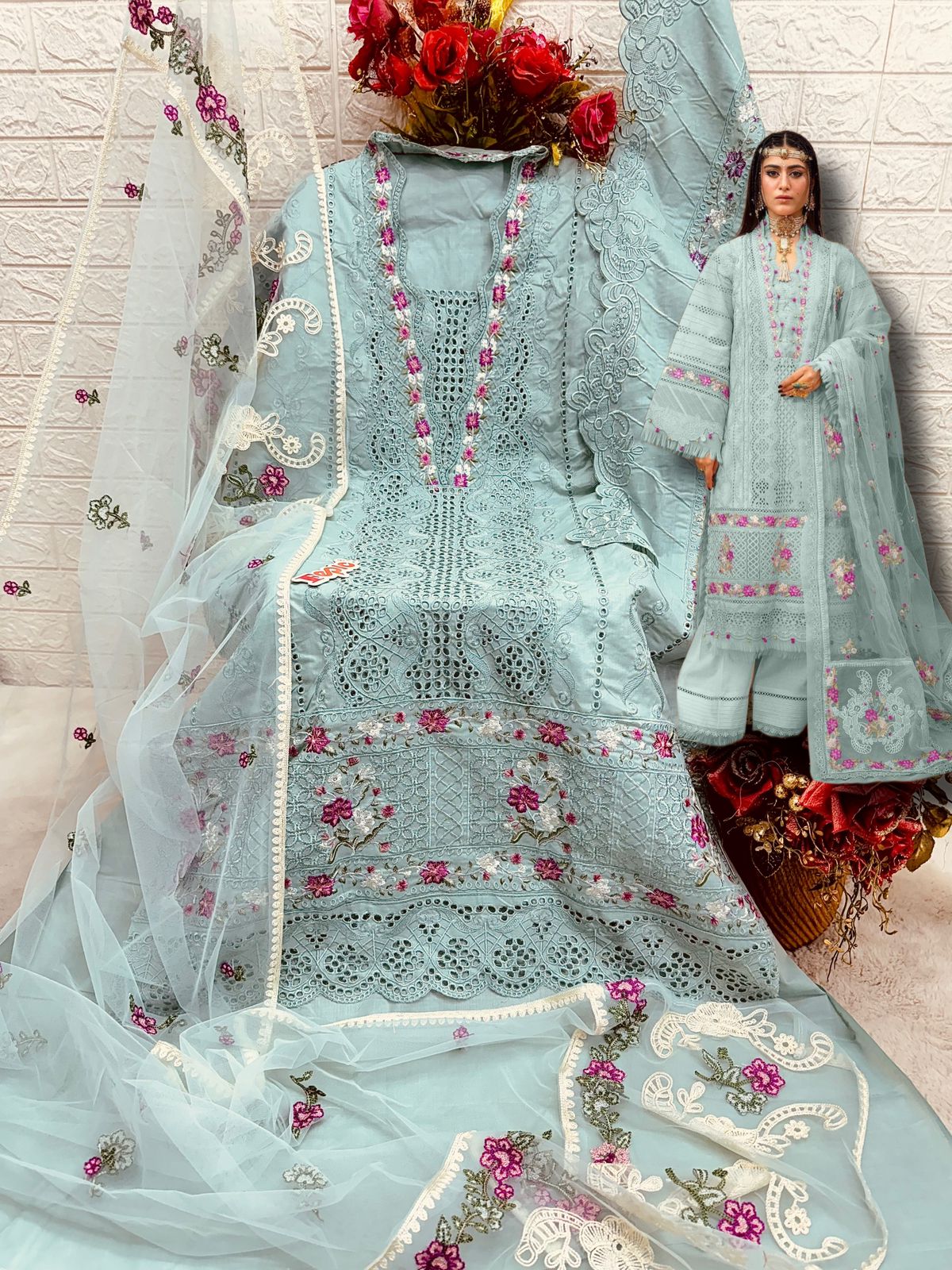 FEPIC C 1791 B ROSEMEEN SALWAR SUITS WHOLESALE