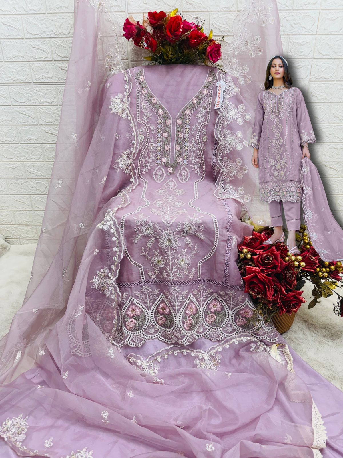 FEPIC C 1793 ROSEMEEN PAKISTANI SUITS IN INDIA