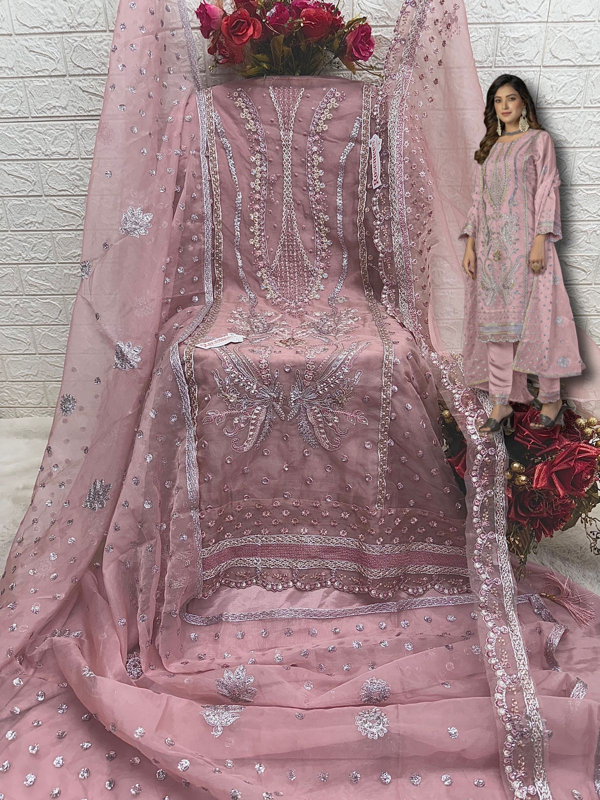 FEPIC C 1797 ROSEMEEN PAKISTANI SUITS IN INDIA