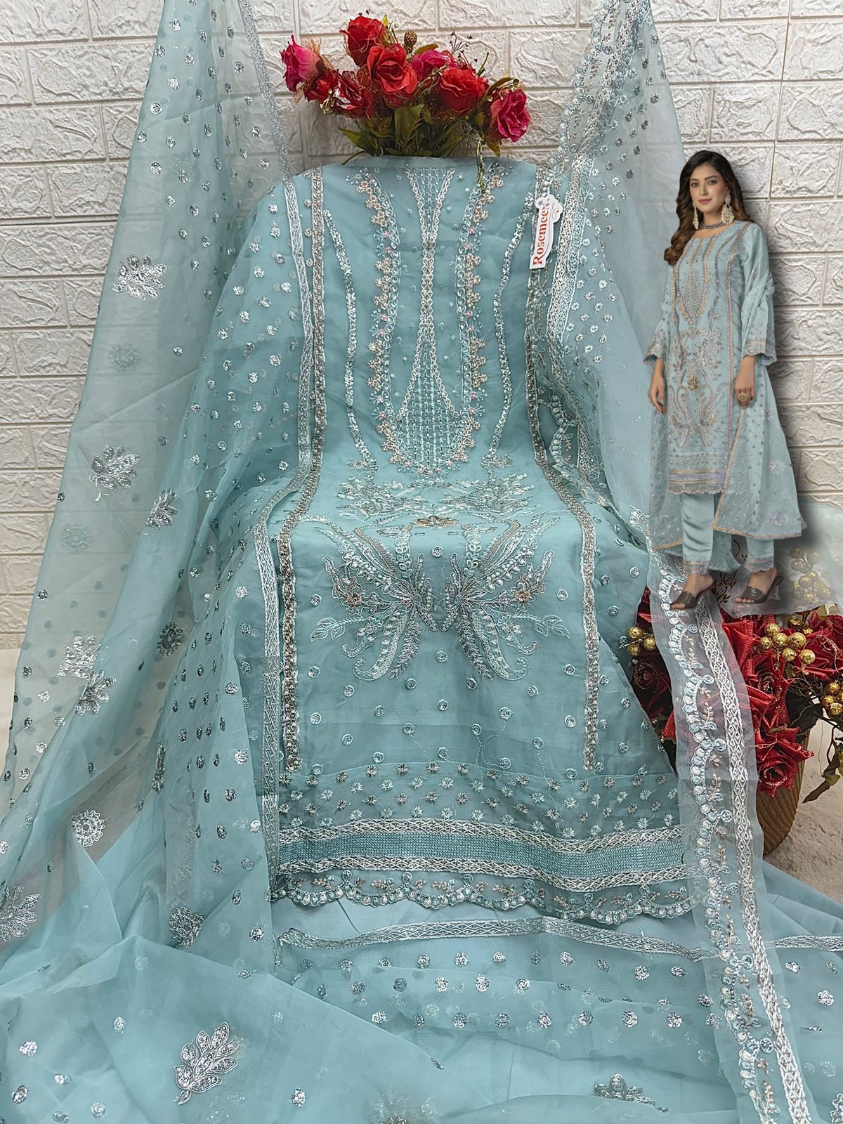 FEPIC C 1797 ROSEMEEN PAKISTANI SUITS IN INDIA