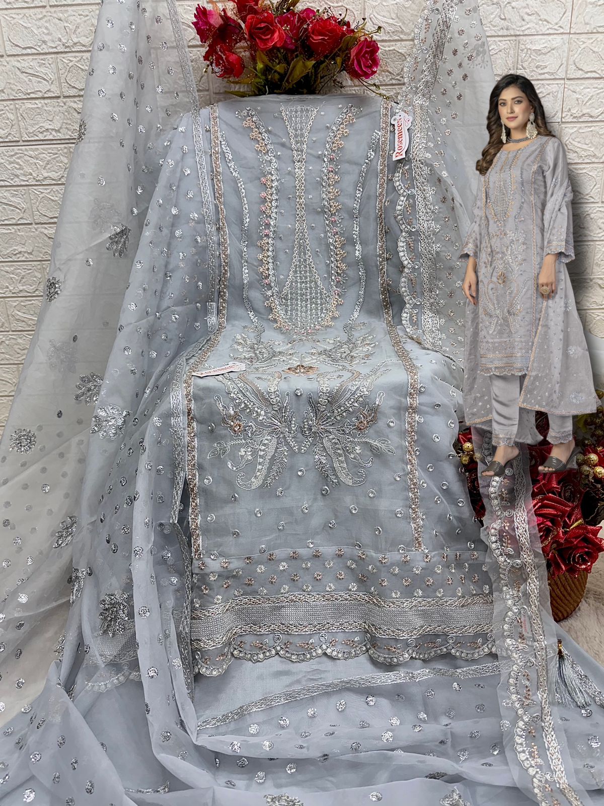 FEPIC C 1797 ROSEMEEN PAKISTANI SUITS IN INDIA