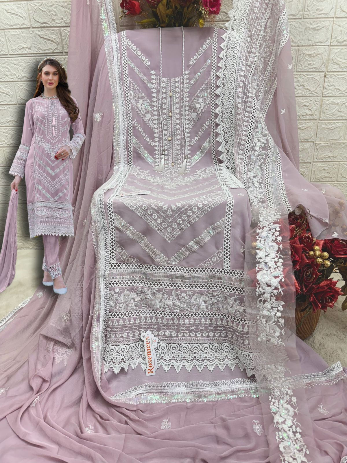 FEPIC C 1801 ROSEMEEN SALWAR SUITS WHOLESALE