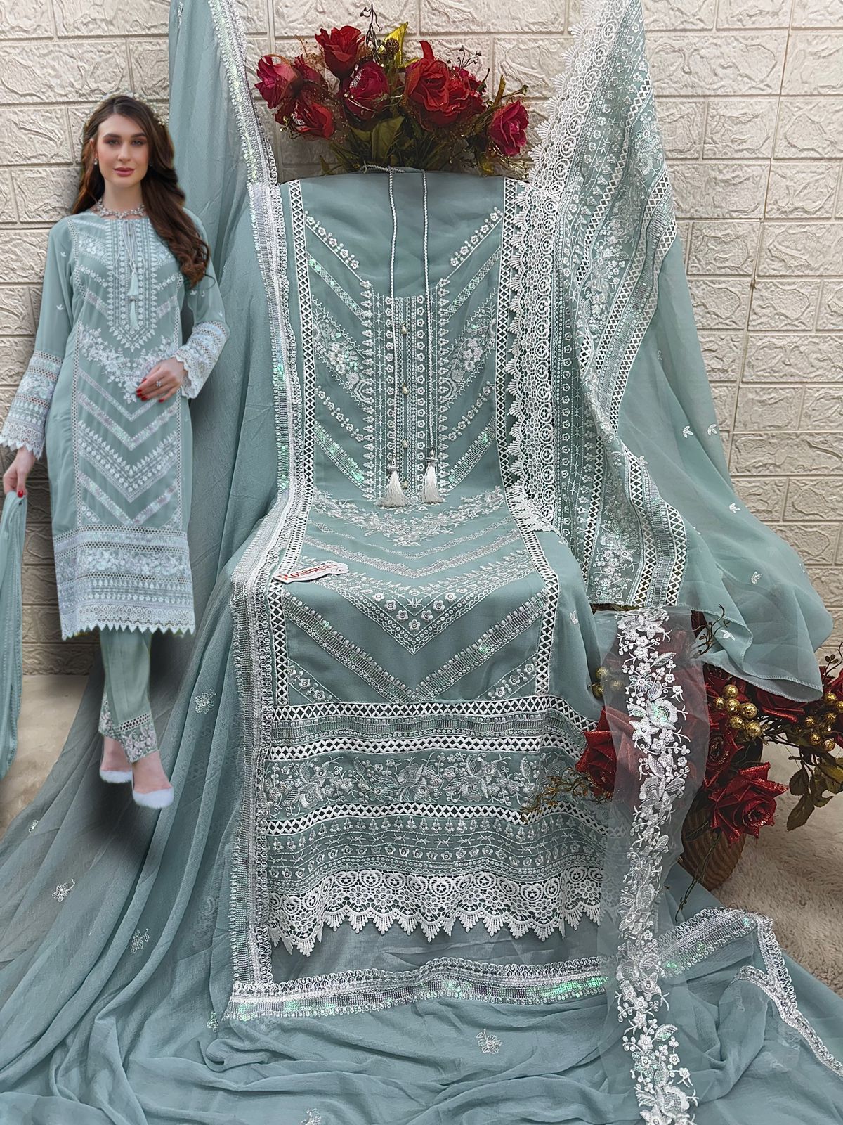 FEPIC C 1801 ROSEMEEN SALWAR SUITS WHOLESALE