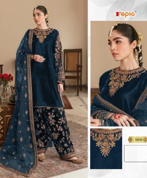 FEPIC D 5430 C ROSEMEEN PAKISTANI SUITS IN INDIA