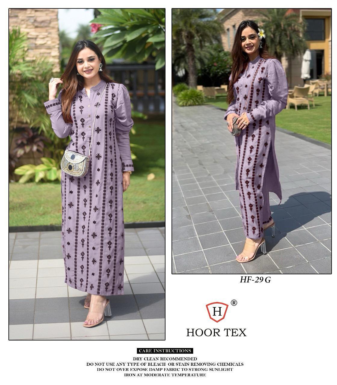 HOOR TEX HF 21 F TO I READYMADE SALWAR SUITS