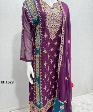 KARMA FASHION KF 1629 A DESIGNER SALWAR SUITS