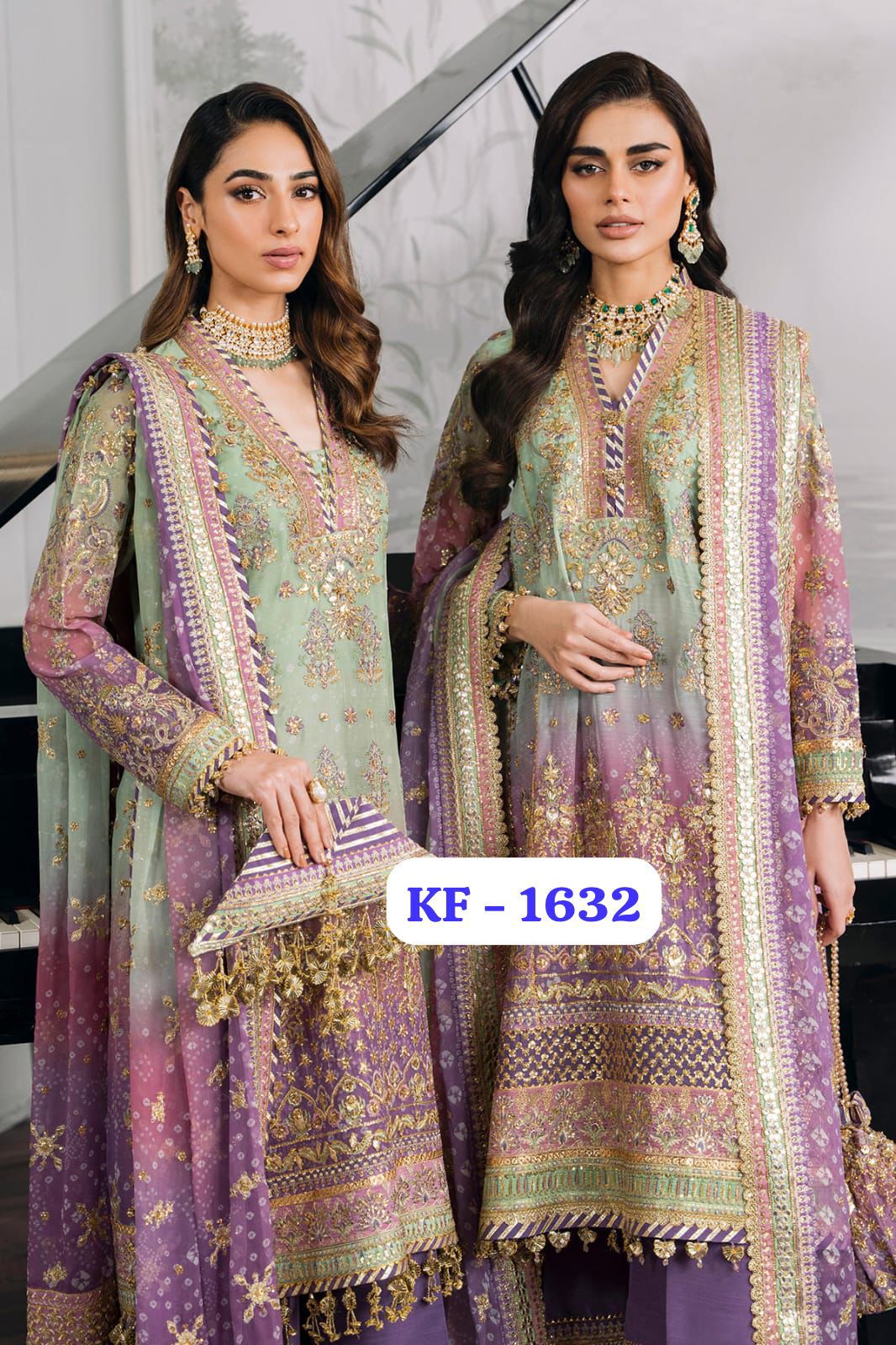 KARMA FASHION KF 1632 DESIGNER SALWAR SUITS