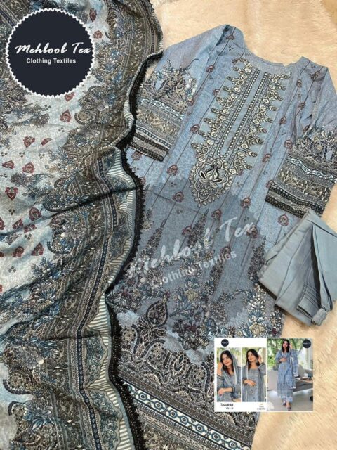 MEHBOOB TEX 1172 COTTON PAKISTANI SUITS