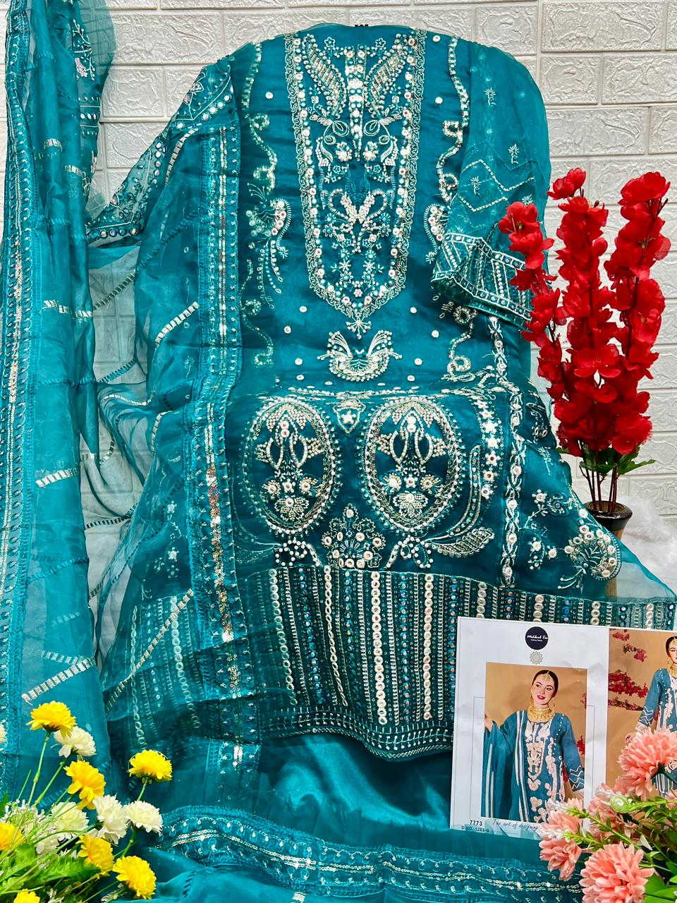 MEHBOOB TEX 1263 E TO H SALWAR SUITS