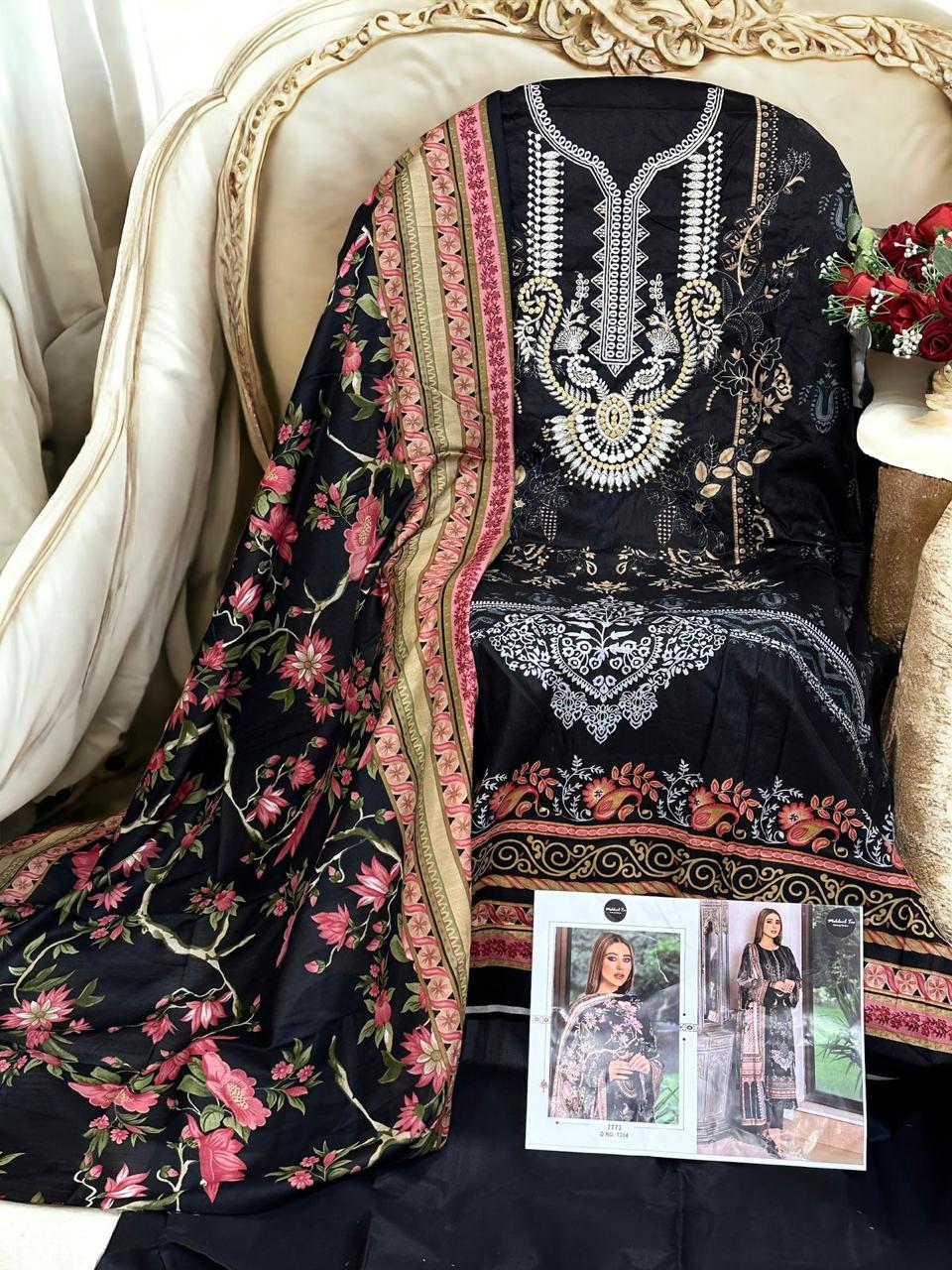 MEHBOOB TEX 1284 COTTON PAKISTANI SUITS