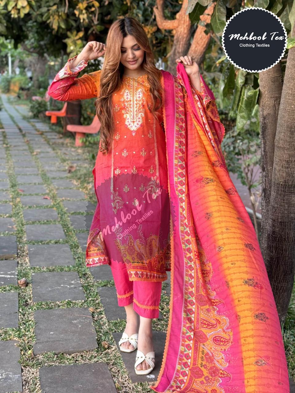 MEHBOOB TEX 1324 B PAKISTANI COTTON SUITS