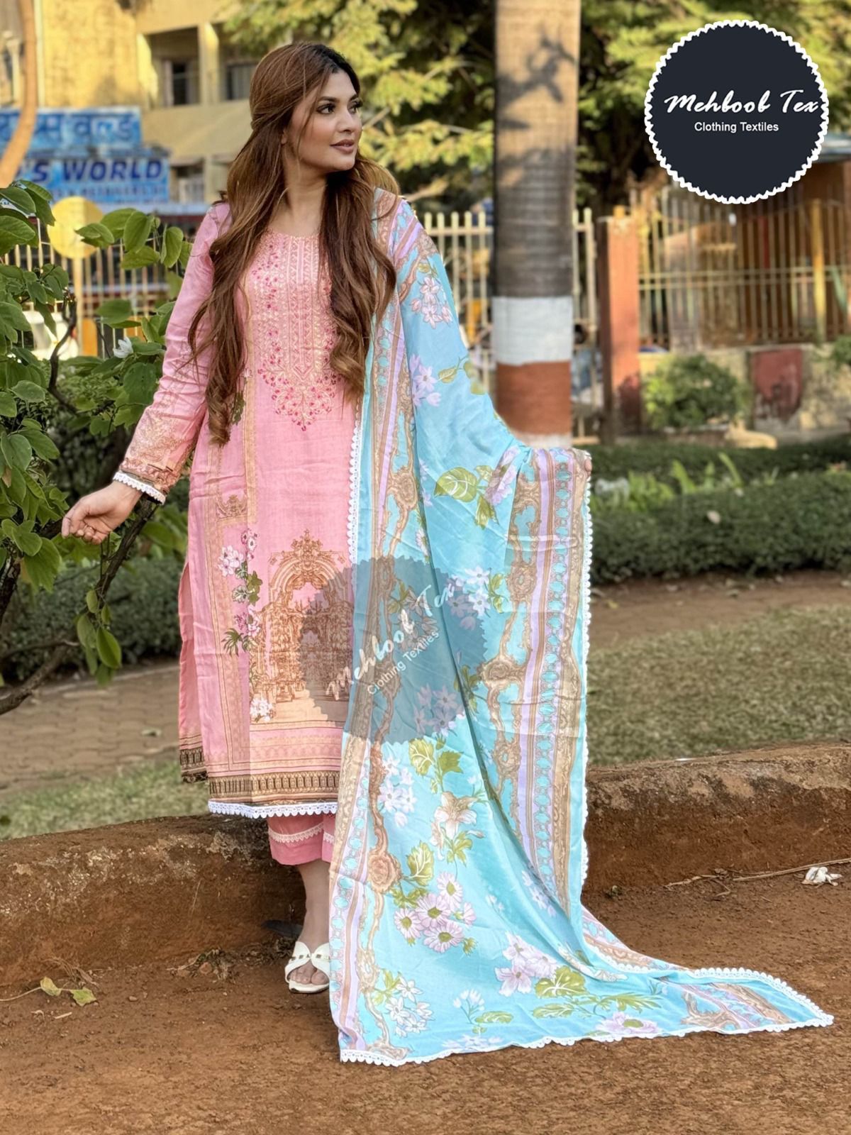 MEHBOOB TEX 1326 A COTTON PAKISTANI SUITS