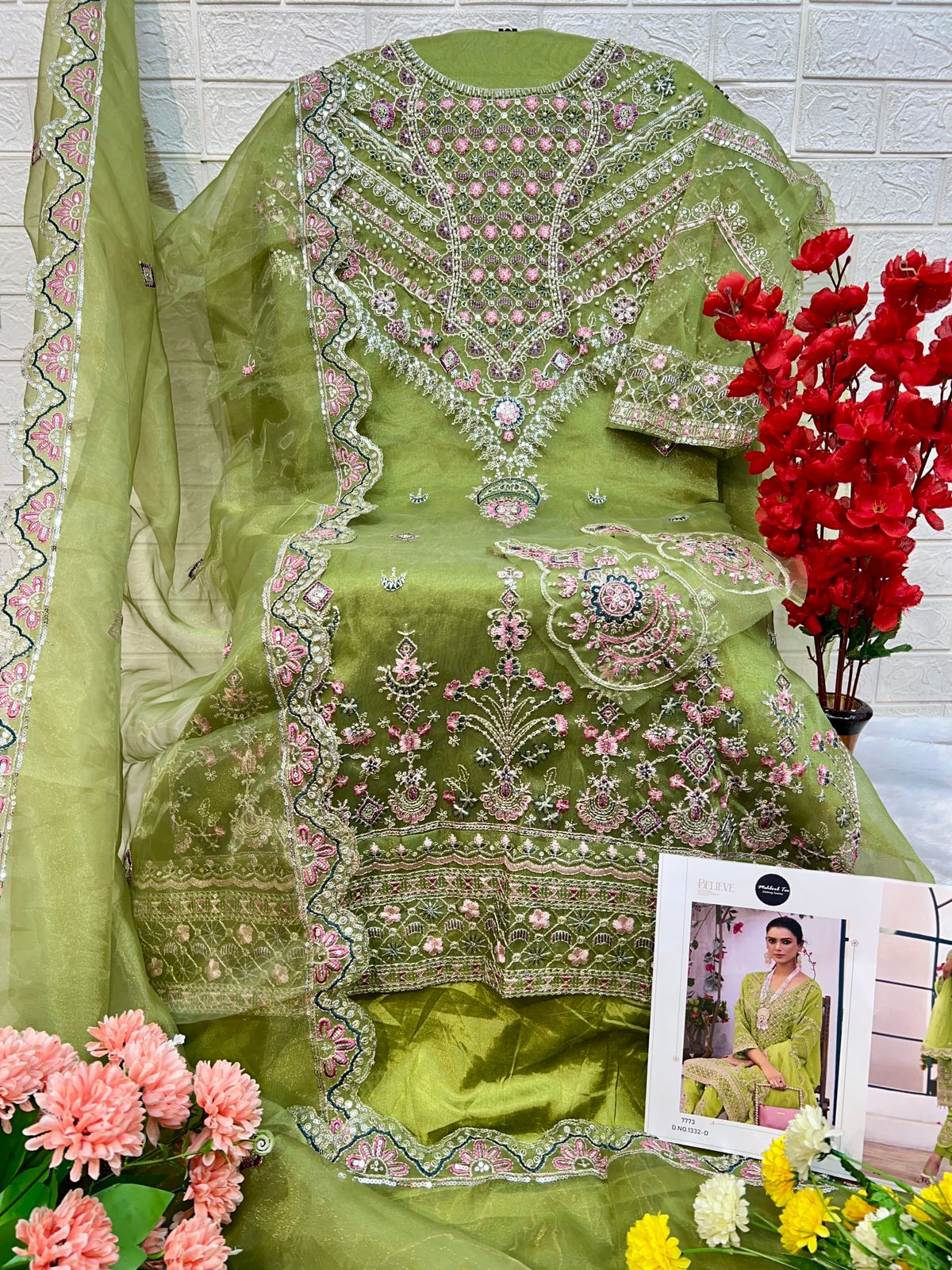 MEHBOOB TEX 1332 A B C D PAKISTANI SUITS IN INDIA